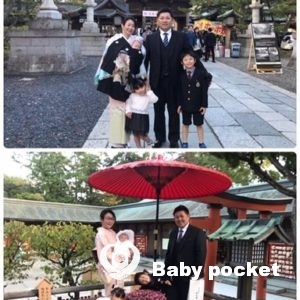 『しゅん』初宮詣り💛