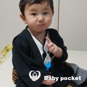 フルート君ハーフバースデー&はじめてのお正月