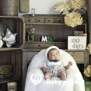 ロシナンテ君🌟お宮参りと百日祝いのご報告