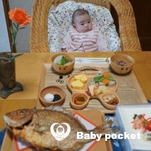 愛逢月ちゃん「百日祝い」