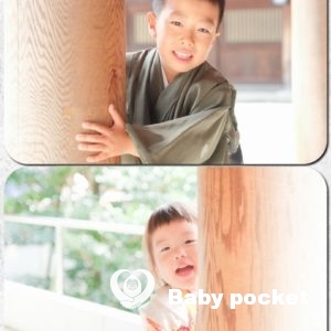 おかわり君5歳⭐おこめちゃん3歳⭐七五三のお祝い