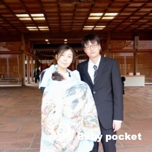 カウル君の初宮参り