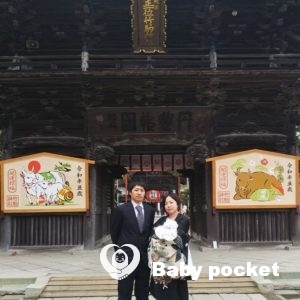 ティーダ君の1ヶ月と初宮詣のご報告