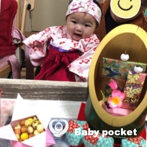 こじかちゃんハーフバースデーと初節句