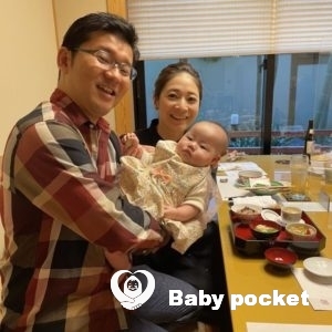 リサリサちゃんお食い初めのご報告