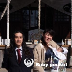 お宮参りに行ってきました。