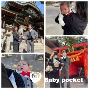 🌟ビーズくん、お宮参りへ🌟