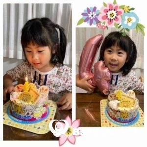 もえちゃん 4歳になりました🎵