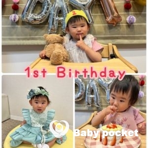 苺ミルクちゃん🍓1歳のお誕生日を迎えました!