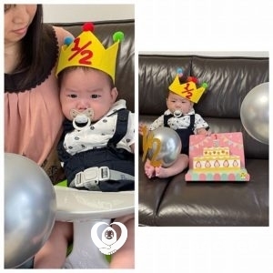 🌟ビーズくん、ハーフバースデーを迎えて🌟