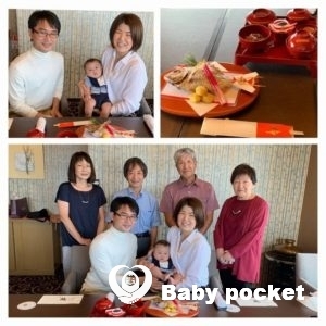 しんうち君のお宮参り&お食い初め