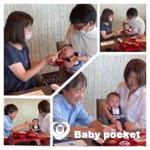 しんうち君のお宮参り&お食い初め