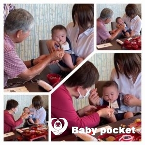 しんうち君のお宮参り&お食い初め