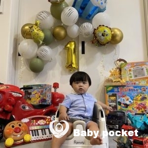 くーわ君 祝一歳誕生日