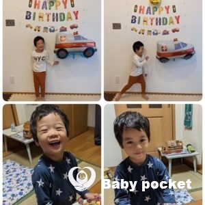 モント君3歳バースデー