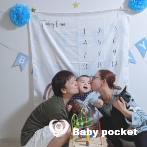 のすけ君一歳のお誕生日を迎えました