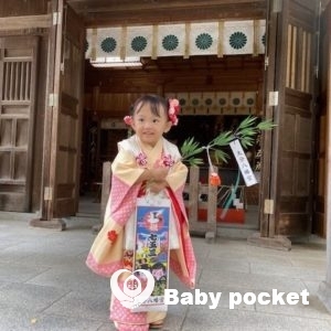 みずほちゃんの七五三参り