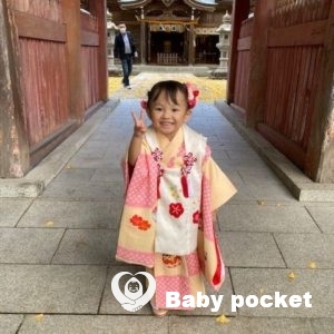 みずほちゃんの七五三参り