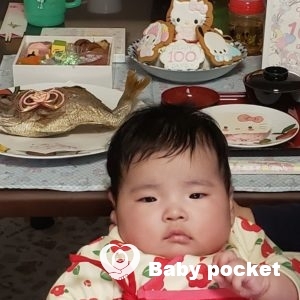 ニャーちゃん100日お食い初めしました