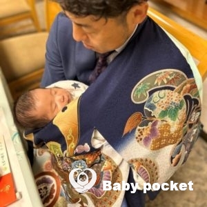 ドルフィンくん お宮参りと予防接種のご報告