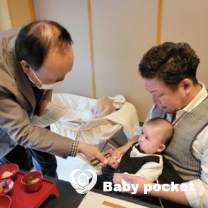 お宮参り・お食い初めを行いました!