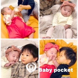 うさおとちゃんのお食い初め