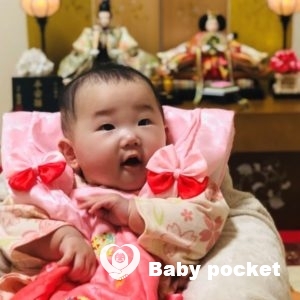 うさおとちゃんのハーフバースデー&初節句