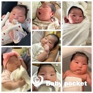 スイートピーちゃん1か月検診&お宮参り