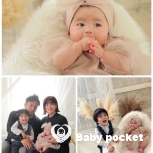 ららちゃん100日のお祝い