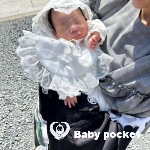 スイミーくん、一か月検診とお宮参りのご報告