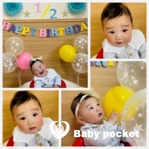 ぽぽちゃんハーフバースデー☆