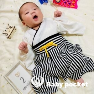 ラッキーぱんだくん　初節句を迎えました