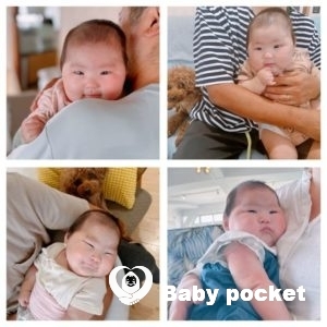 スイートピーちゃん100日記念撮影