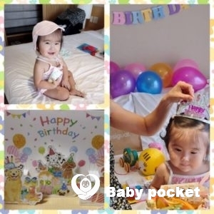 アリエルちゃん1歳を迎えました!