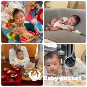 おかかくんお食い初め、100日お祝い 4ヶ月検診のご報告