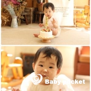 うさおとちゃんの1歳誕生日