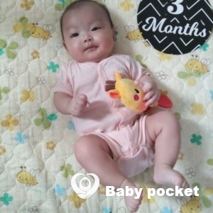 若葉ちゃん２．３．４ヶ月のご報告