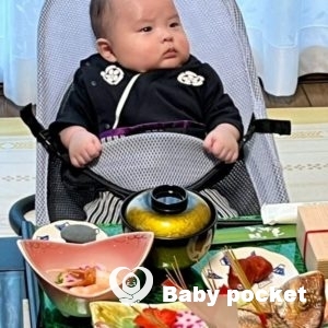 アンビ君のお宮参りとお食い初めのご報告