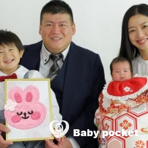 ハウピアちゃん1ヶ月検診とお宮参りのご報告