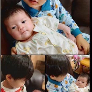 二コリンちゃん1ヶ月