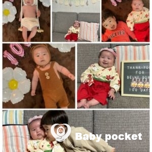 ふーかちゃん100日を迎えました☆