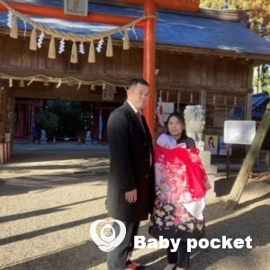 一か月検診及びお宮参りを行いました