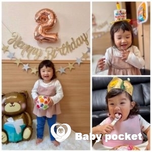 ぽぽちゃん☆2歳のご報告