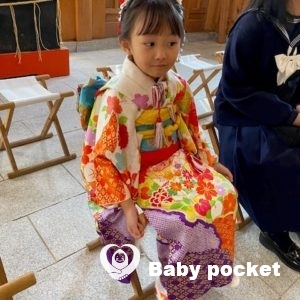 みずほちゃんの七五三詣