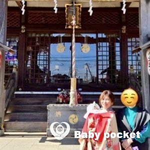 ジェニファーちゃんのお食い初め、お宮参り