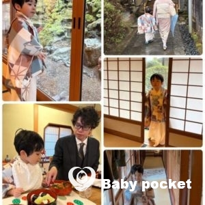 花火くんの七五三祝いを行いました☆