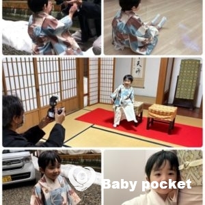 花火くんの七五三祝いを行いました☆