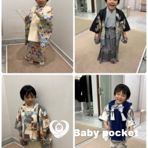 花火くんの七五三祝いを行いました☆